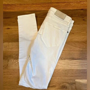 All Saints Women's Moto Biker Fit Skinny Jeans - Size 28